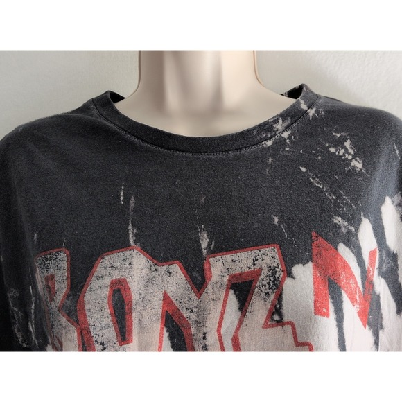 Boyz N The Hood Men's Black & White Tie Dye T-shirt Size Medium 100% Cotton - Picture 2 of 8